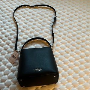 Kate spade ♠️ small black bucket bag